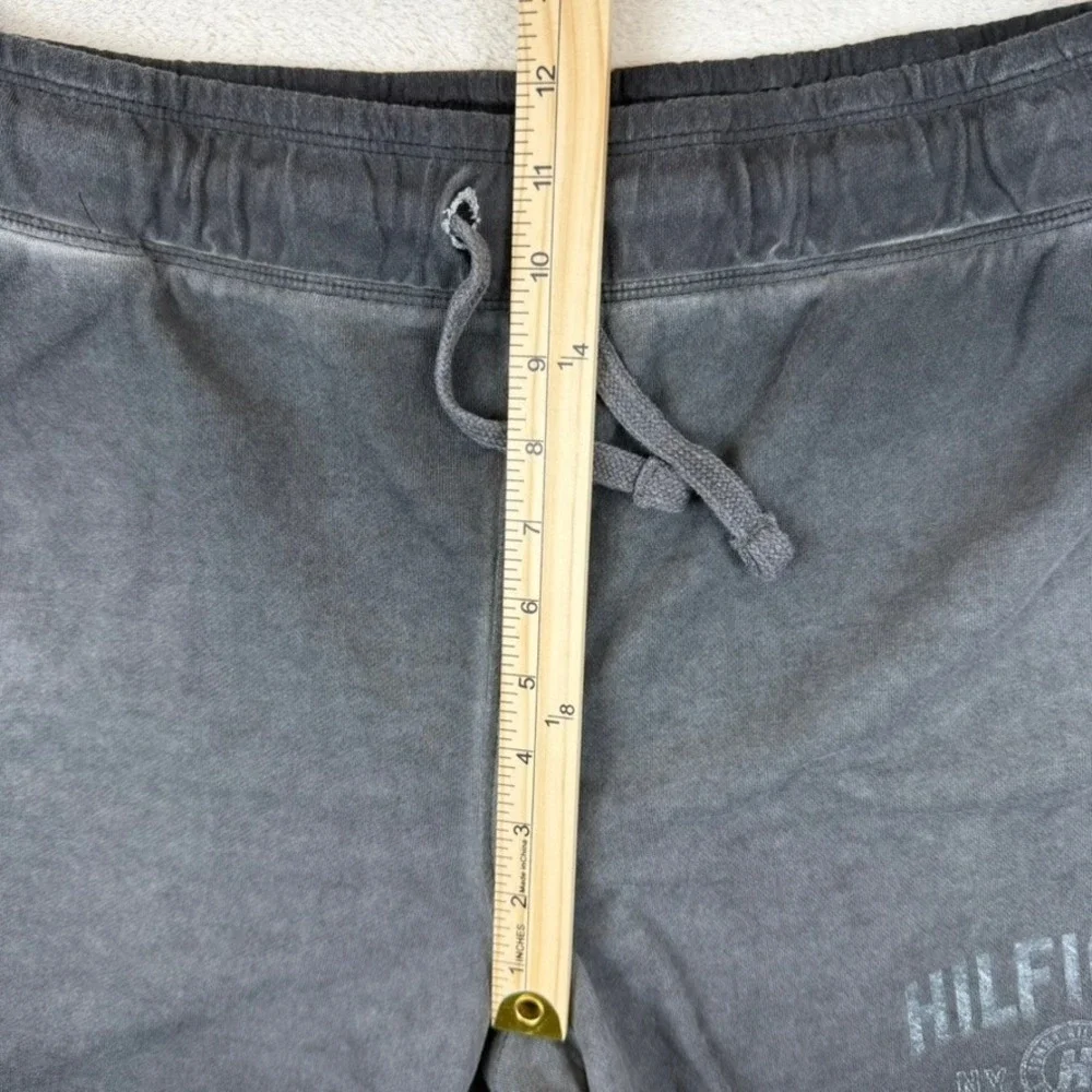 Tommy‎ Hilfiger Sport Women's M Charcoal Gray Garment Dyed Lounge Sweat Shorts